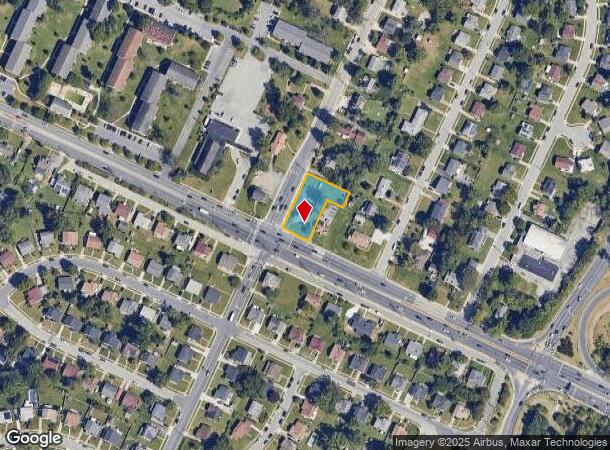 7818 Liberty Rd, Windsor Mill, MD Parcel Map