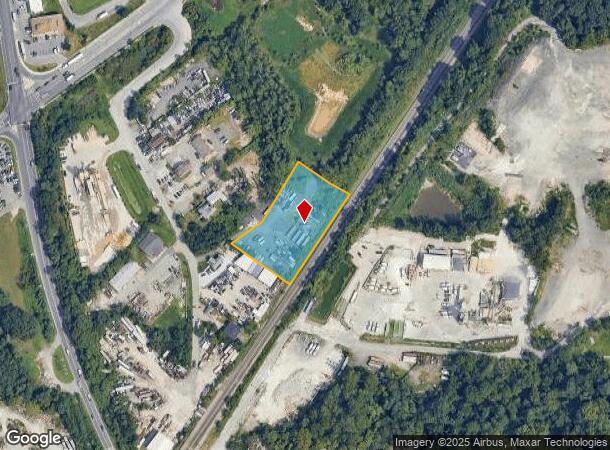 7961 Old Jessup Rd, Jessup, MD Parcel Map