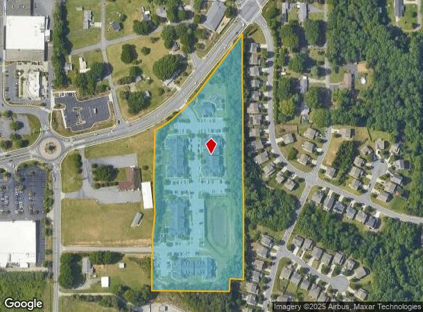  2810 Orchard Creek Ln, Winston Salem, NC Parcel Map