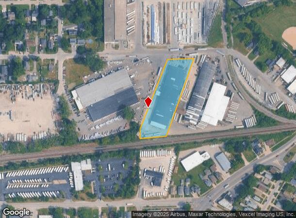 920 Rathbone Ave, Aurora, IL Parcel Map
