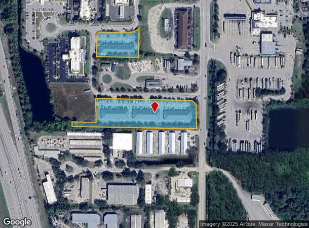 9035 Americana Rd, Vero Beach, FL Parcel Map