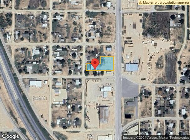  307 N College Ave, Snyder, TX Parcel Map