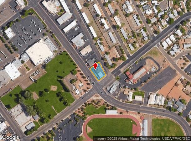 153 S Lake Powell Blvd, Page, AZ Parcel Map