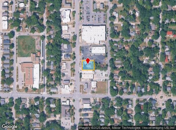  1826 Massachusetts St, Lawrence, KS Parcel Map