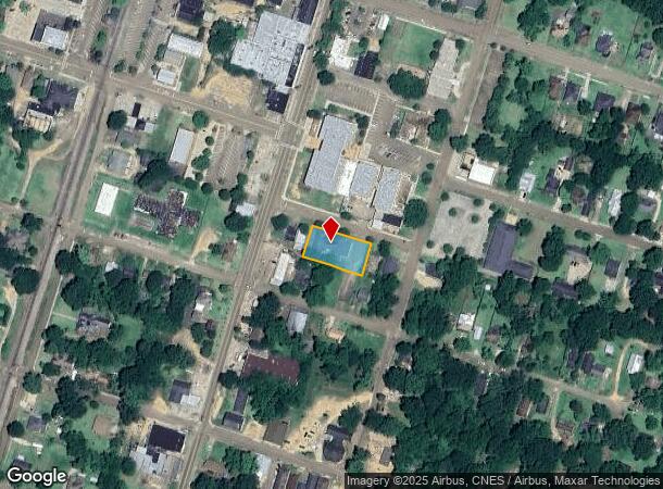 214 Justice St, Brookhaven, MS Parcel Map