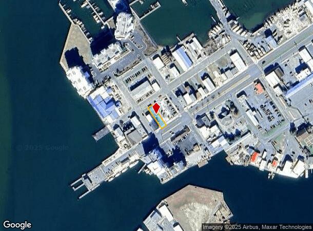 1012 W Main St, Crisfield, MD Parcel Map