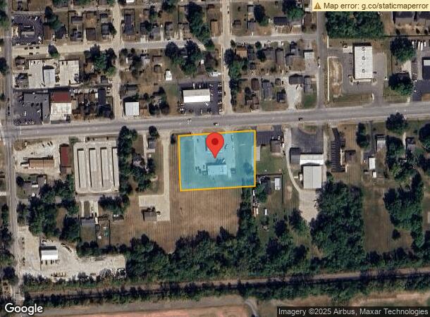  1133 E Main St, Greenfield, IN Parcel Map