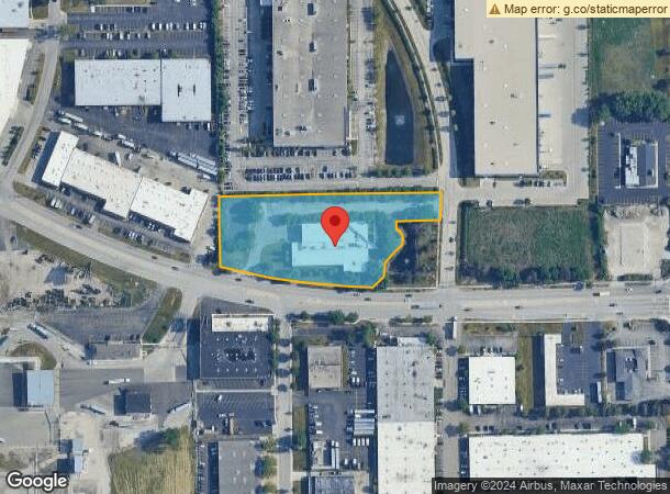  500 W Algonquin Rd, Mount Prospect, IL Parcel Map