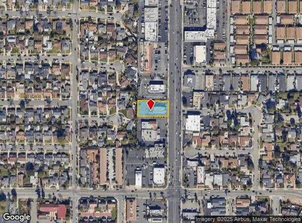  584 N Tustin St, Orange, CA Parcel Map