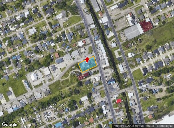  6670 W Main St, Houma, LA Parcel Map