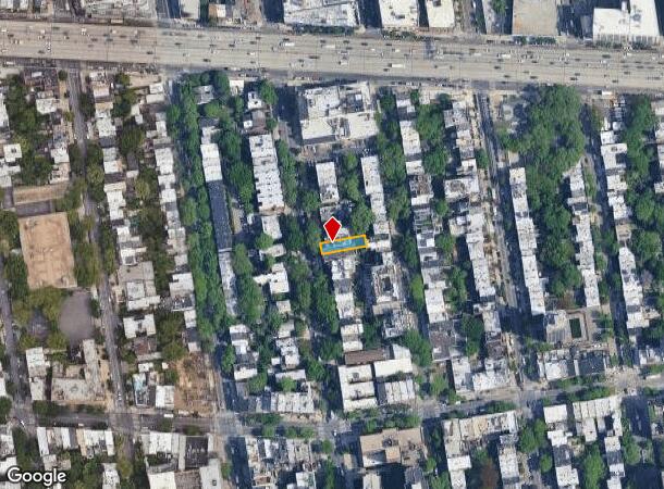  113 Clinton Ave, Brooklyn, NY Parcel Map