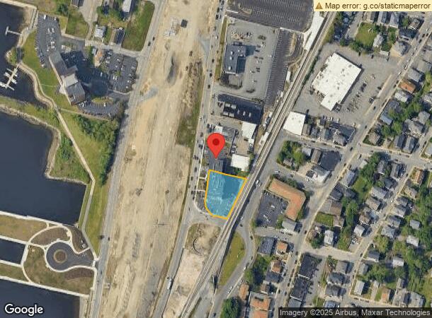  695 Davol St, Fall River, MA Parcel Map