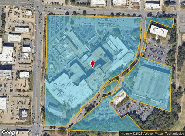 2 Saint Vincent Cir, Little Rock, AR Parcel Map