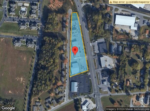  870 W Jackson St, Cookeville, TN Parcel Map