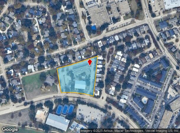 720 W Lookout Dr, Richardson, TX Parcel Map