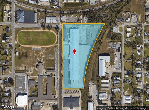  1200 Entera Dr, Panama City, FL Parcel Map