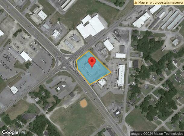  758 N Ellington Pky, Lewisburg, TN Parcel Map