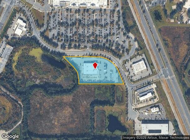 21228 Walmart Way, Lutz, FL Parcel Map