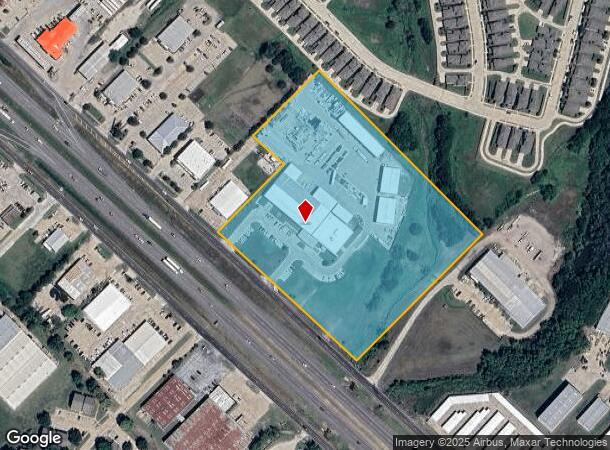  206 E Us Highway 80, Forney, TX Parcel Map