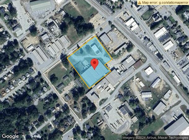  305 W Jones St, Fountain Inn, SC Parcel Map