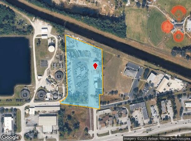 555 Construction Ln, Lehigh Acres, FL Parcel Map