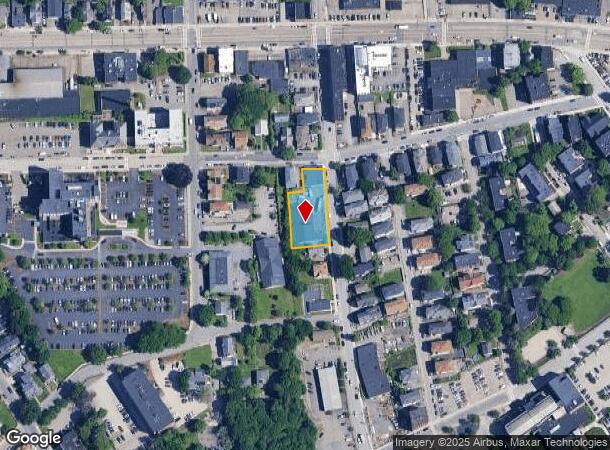 51-53 Piedmont St, Worcester, MA Parcel Map