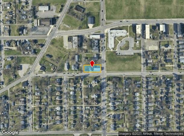  1637 Kemble Ave, South Bend, IN Parcel Map
