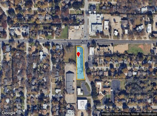  1012 N Davis Dr, Arlington, TX Parcel Map