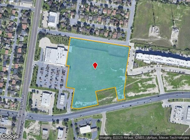  Dove Ave, Mcallen, TX Parcel Map