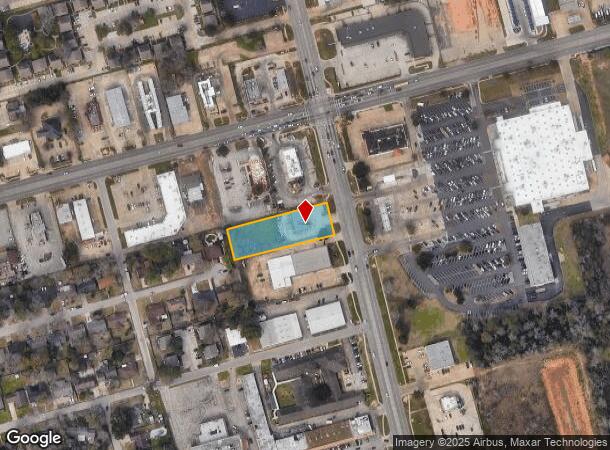 2113 N Frazier St, Conroe, TX Parcel Map