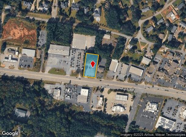  4138 Clemson Blvd, Anderson, SC Parcel Map