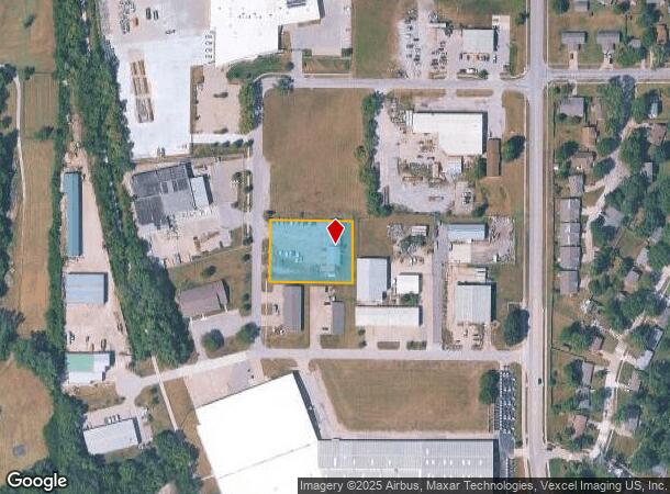  2720 Oregon St, Lawrence, KS Parcel Map