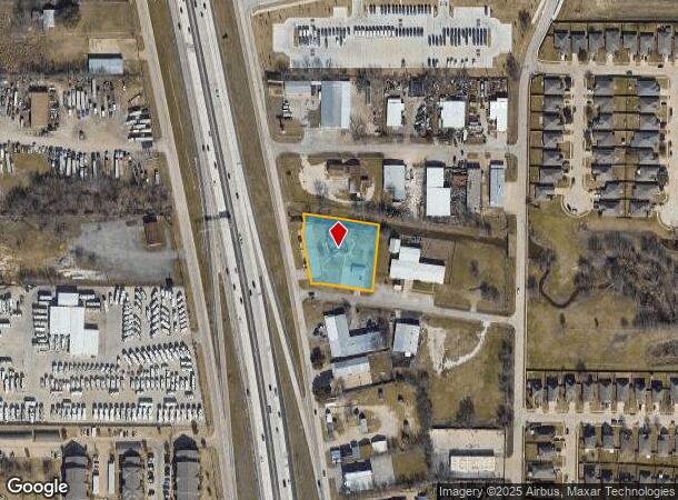  10305 South Fwy, Fort Worth, TX Parcel Map