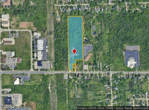  4165 Lippincott Blvd, Burton, MI Parcel Map