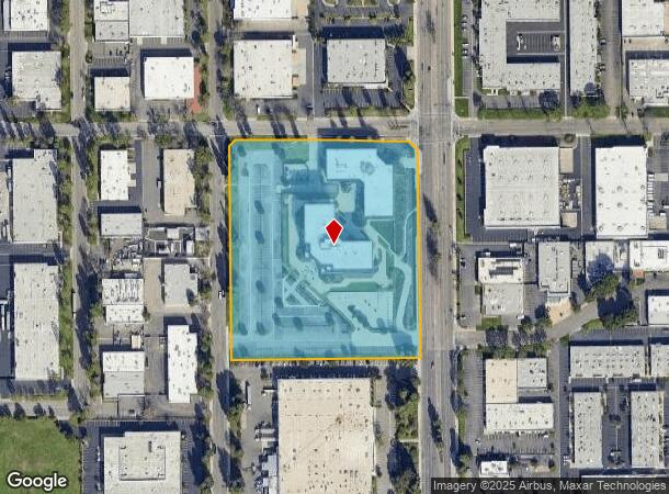  3130 S Harbor Blvd, Santa Ana, CA Parcel Map