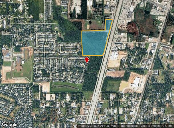 24131 Burks Trail Dr, Porter, TX Parcel Map