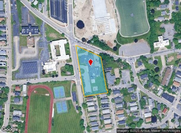 125 Providence St, Worcester, MA Parcel Map