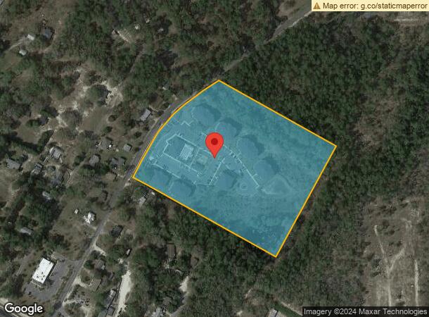  214 Shoemaker Dr, Defuniak Springs, FL Parcel Map