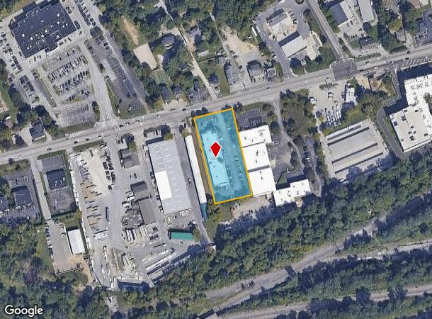  596 Lancaster Ave, Malvern, PA Parcel Map