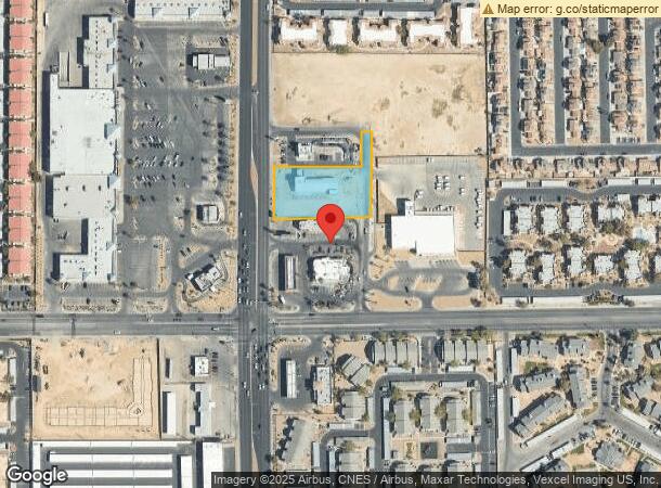  2842 S Nellis Blvd, Las Vegas, NV Parcel Map