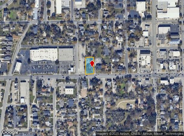 407 W University Ave, Georgetown, TX Parcel Map