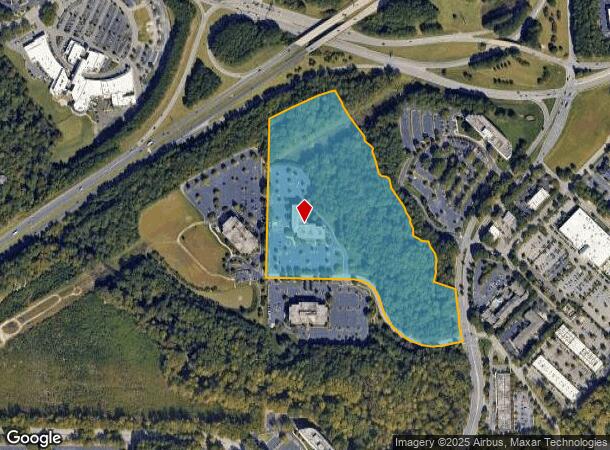  200 Regency Forest Dr, Cary, NC Parcel Map