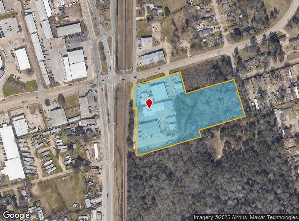 211 Riggs St, Conroe, TX Parcel Map