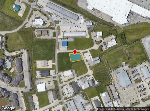  116 War Horse Pl, Houma, LA Parcel Map