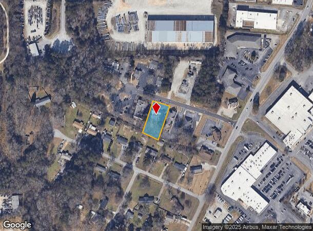  1003 E Freeway Dr Se, Conyers, GA Parcel Map