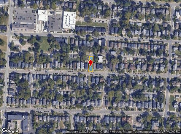  1662 Franklin Ave, Columbus, OH Parcel Map