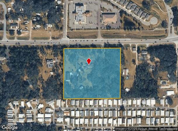 36750 Eiland Blvd, Zephyrhills, FL Parcel Map
