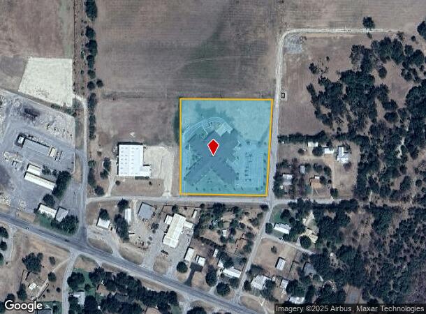  2400 W Brown St, San Saba, TX Parcel Map
