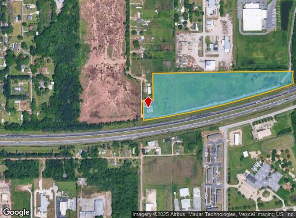  251 S Gentilly Rd, Lafayette, LA Parcel Map