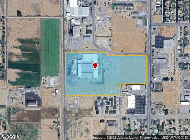  255 W 1100 N, Nephi, UT Parcel Map